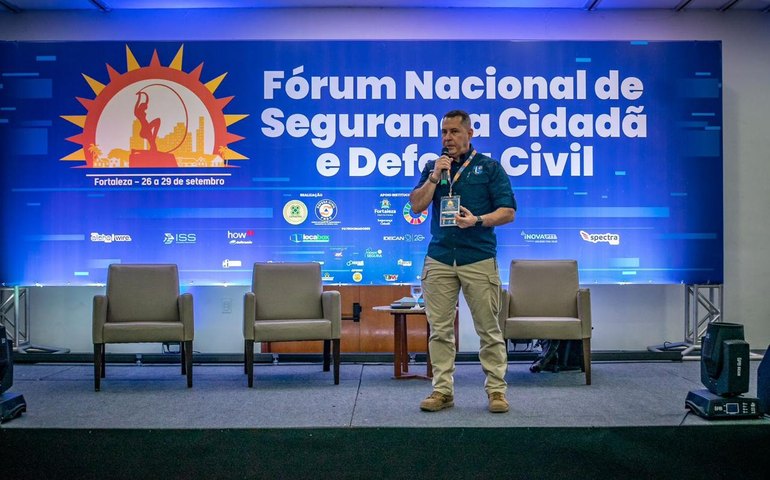 Secretário Municipal de Arapiraca é destaque com palestra no Fórum Nacional de Segurança Cidadã e Defesa Civil