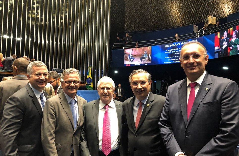 SENADOR AMORIM E WF / Foto: Assessoria 