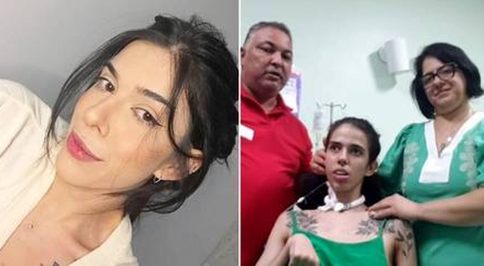 Jovem que cheirou pimenta passa Natal com a família em hospital / Foto: Foto: Redes Sociais/ Reprodução