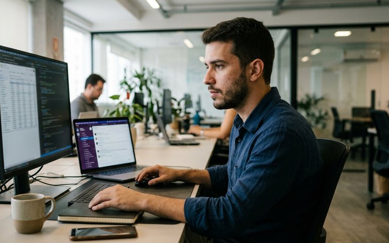 Setor de serviços cresce 0,1% em fevereiro, impulsionado por informação e comunicação