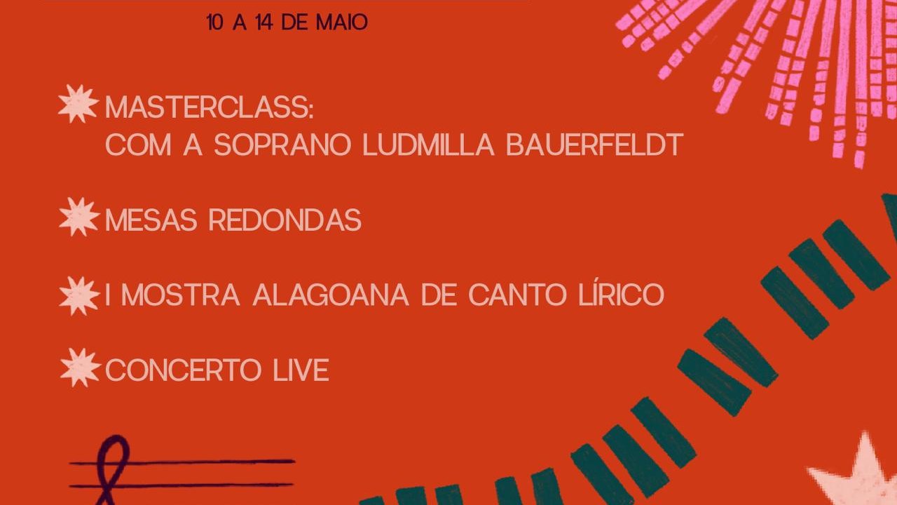 Conheça o Cantalagoas: o primeiro festival de canto lírico online de Alagoas