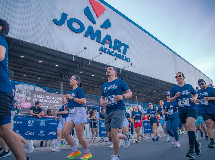 Jomart Run mobiliza mais de 800 atletas profissionais e amadores em Arapiraca