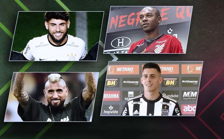 Janela de transferências abre e estrangeiros já reforçam times do Brasileirão