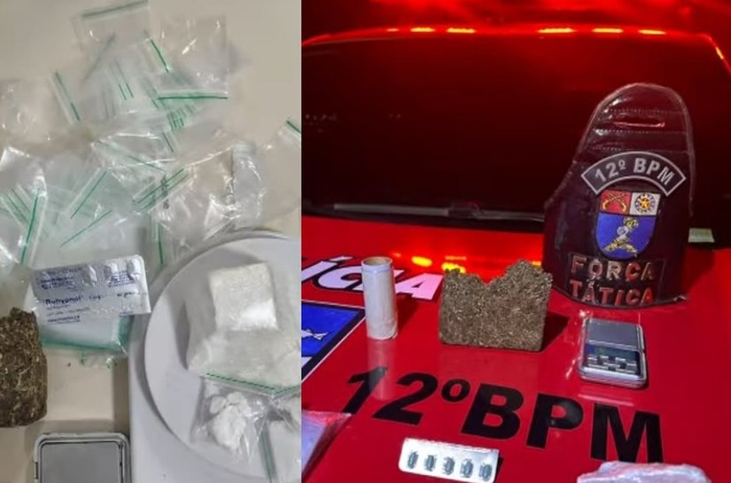 Morador é preso por tráfico de drogas em condomínio na Cidade Universitária