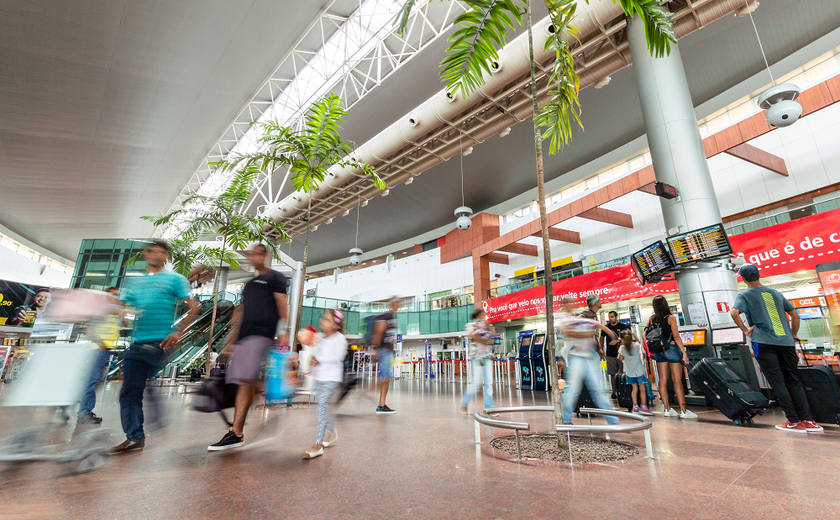 Alagoas passa a receber mais 286 novos voos a partir de julho