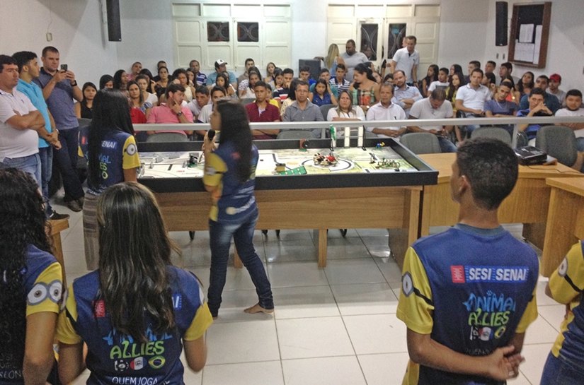 Alunos do Ebep-Atalaia apresentam projeto inovador que beneficia equinos