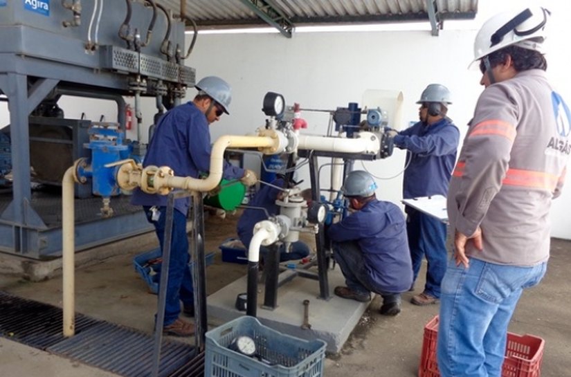 Arsal fiscaliza rede de distribuição de gás natural em Atalaia