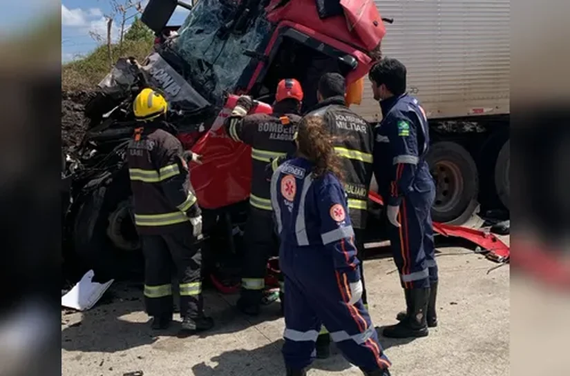 VÍDEO: motorista  morre após colisão no interior de AL