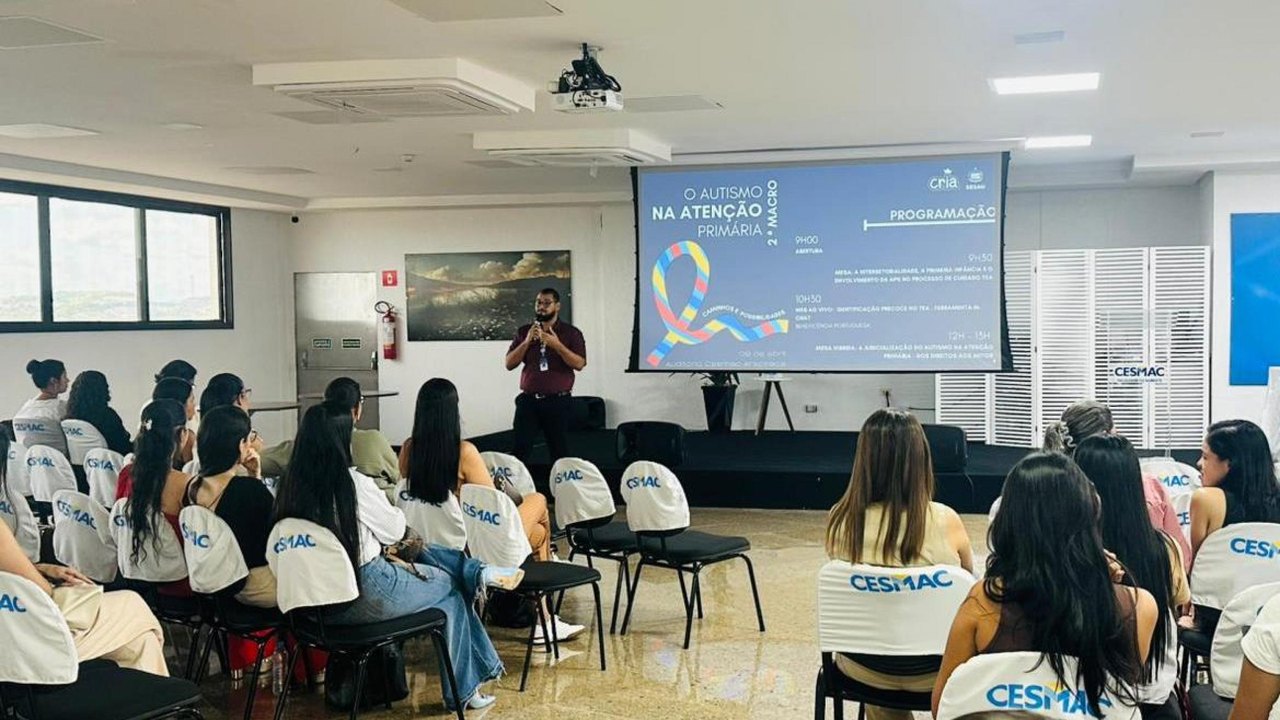 Sesau realiza seminário sobre autismo e cuidado na Atenção Primária para profissionais da II Macrorregião