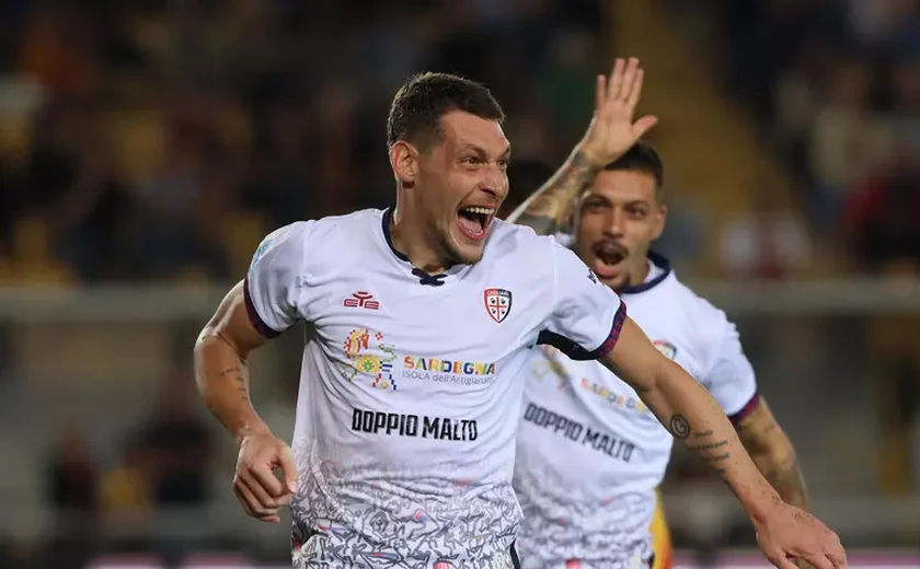 Com Belotti inspirado, Cagliari derrota Lecce pela Série A