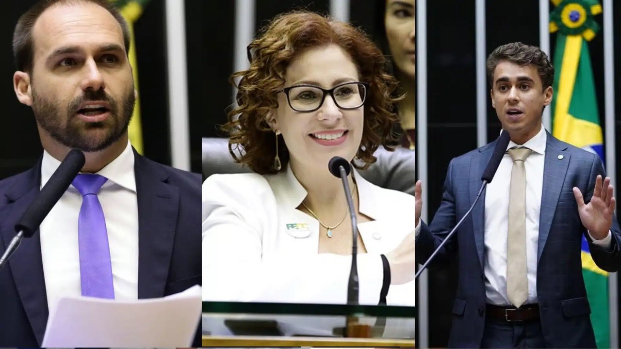 Conselho de Ética da Câmara abre processos contra Eduardo Bolsonaro, Carla Zambelli e Nikolas
