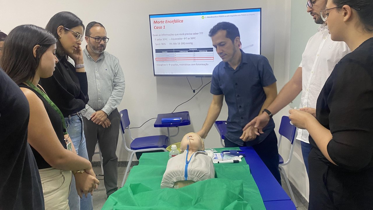 Central de Transplantes de Alagoas promove curso sobre diagnóstico de morte encefálica