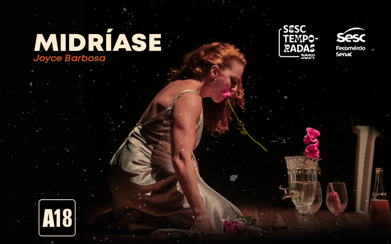 Sesc Temporadas apresenta A performance “MIDRÍASE”, de Joyce Barbosa