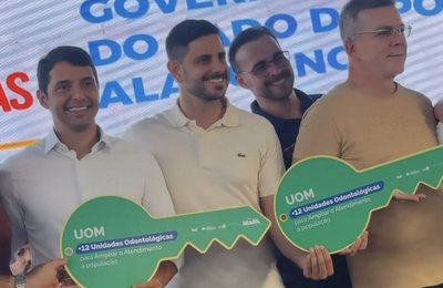 Prefeito Dalminho recebe unidade odontológica móvel do Ministério da Saúde para Belo Monte