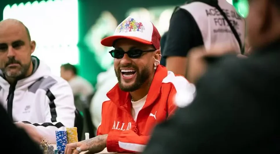 Neymar ficou fora do top-27 do BSOP e amargou nova derrota em torneio de um dia