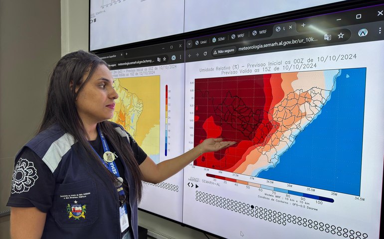 Semarh emite aviso sobre continuidade da baixa umidade no Agreste, Sertão e Sertão do São Francisco