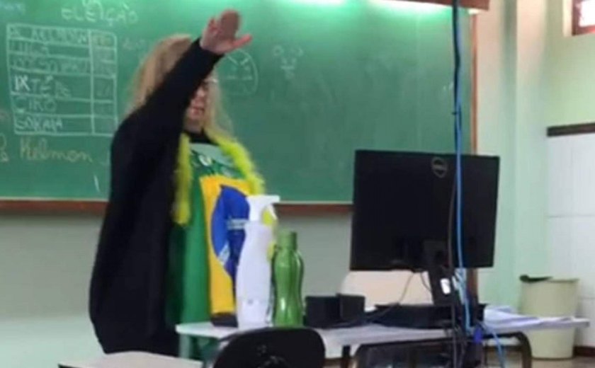 MP do Paraná investigará professora que fez saudação nazista em sala de aula