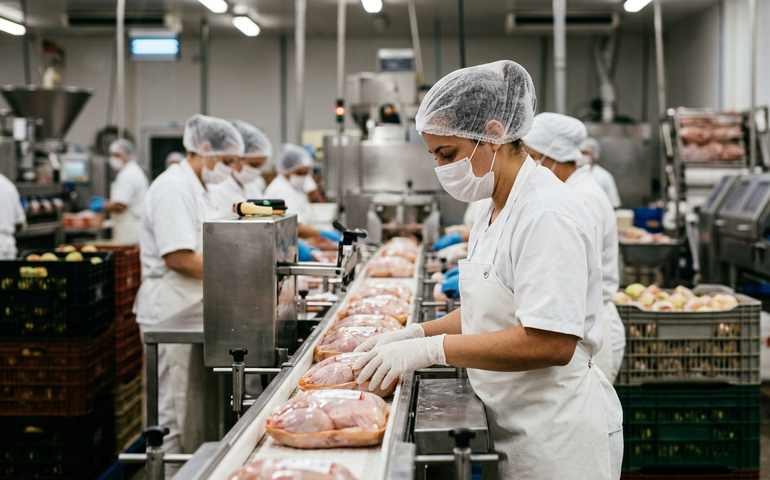 Redução da jornada pode gerar custo extra de R$ 23 bi à indústria de alimentos