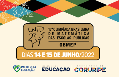Estudantes de Coruripe farão a prova da Olimpíada Brasileira de Matemática das Escolas Públicas