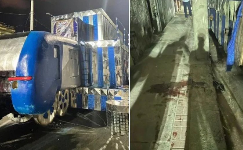 Menina fica em estado grave após acidente com carro alegórico no Rio