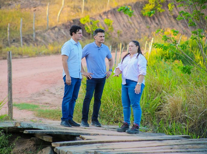 Prefeito Marcelo Beltrão autoriza construção da ponte que liga os povoados Alto Piauí e Conceição