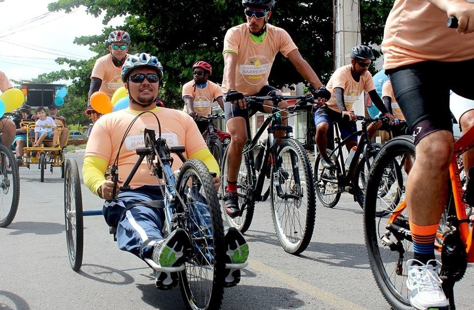 PEDALANDO SEM BARREIRAS / Foto: Assessoria de Imprensa