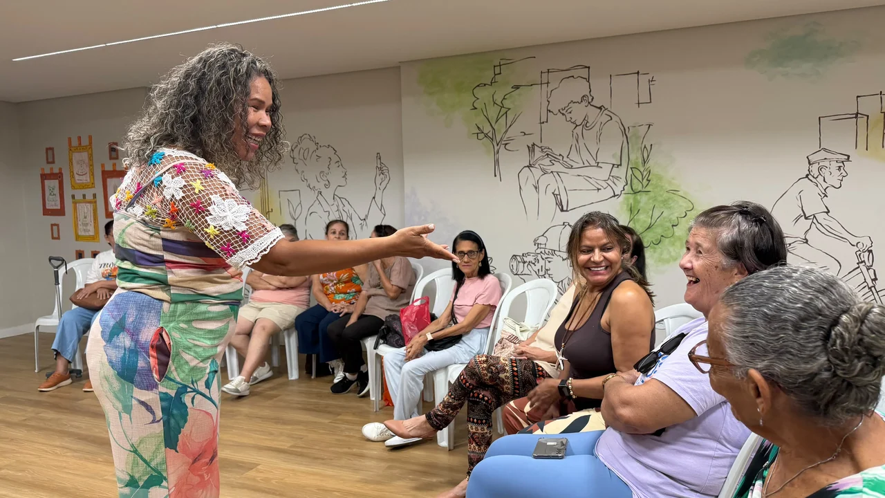 Projeto do Sesc Alagoas usa teatro para estimular envelhecimento ativo