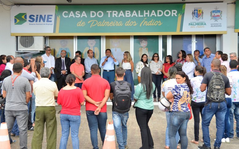 Agência do Sine é reinaugurada em Palmeira dos Índios
