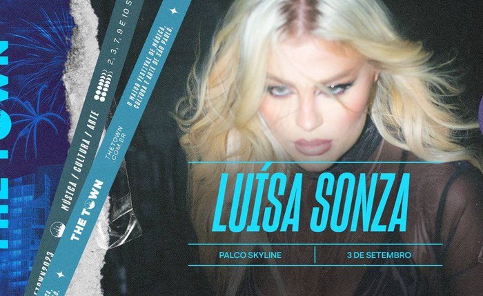 Luísa Sonza se apresenta neste domingo no The Town