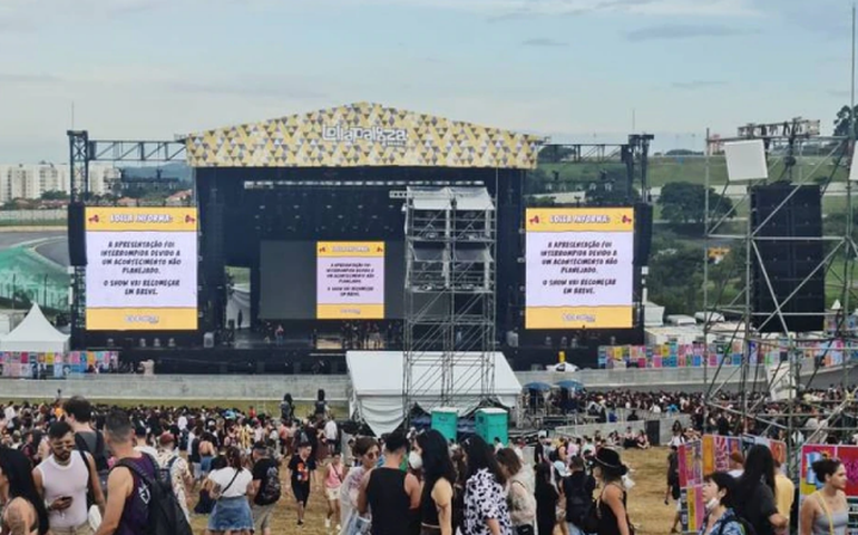 Lollapalooza 2022: Chuva provoca queda de estrutura e rapaz é atingido