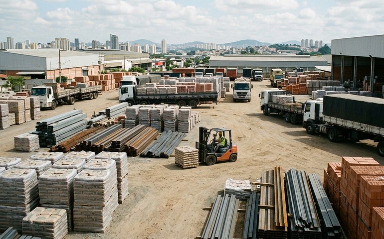 Após nove meses de queda, indústria de materiais de construção volta a crescer em março.