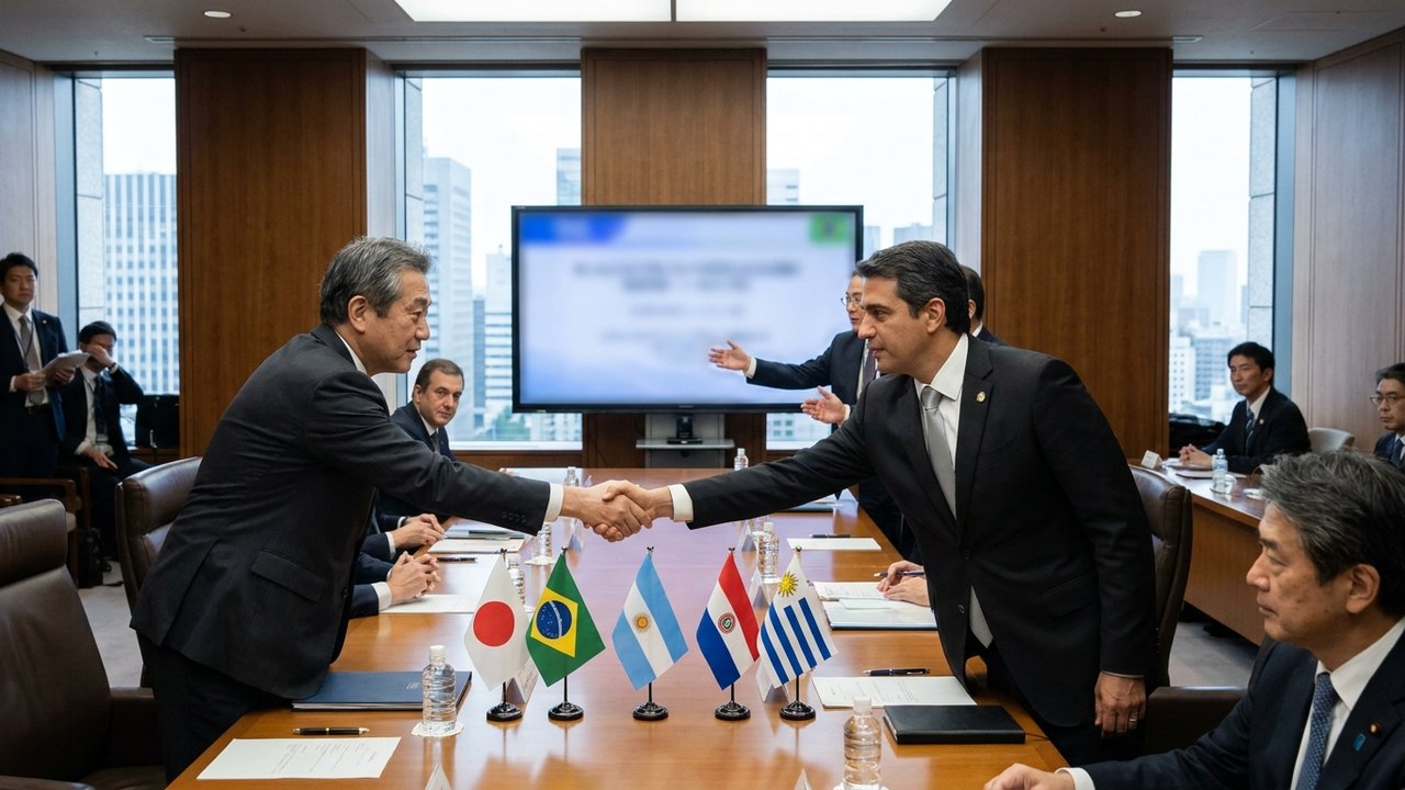 Mercosul inicia negociação comercial com Japão para formar área de livre comércio de US$ 7 trilhões