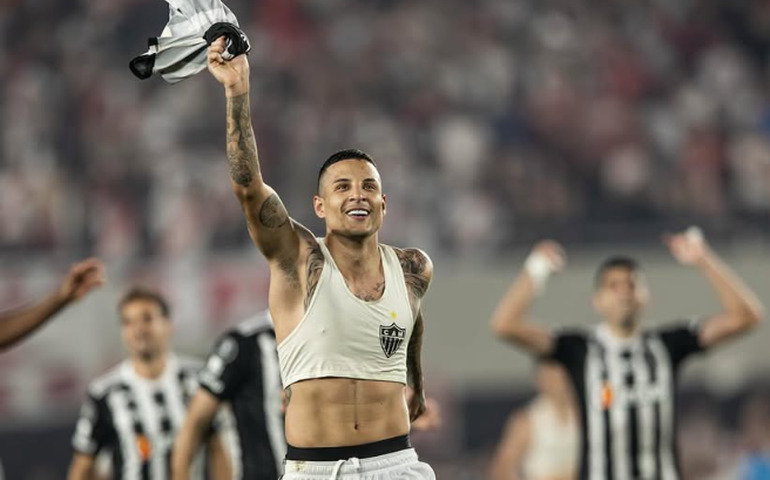 Arana fala de ansiedade na final da Libertadores contra o Botafogo: 'Hora da taça voltar a BH'