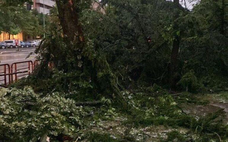 Cuidado com a cabeça: regiões espanholas são atingidas por tempestade acompanhada de granizo