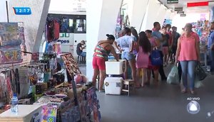 Ônibus extra para segundo turno da eleição / Foto: Reprodução da TV Atalaia