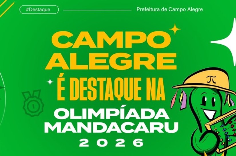 Rede Municipal de Campo Alegre celebra desempenho de excelência na Olimpíada Mandacaru de Matemática 2026