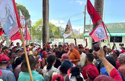 Iteral negocia com lideranças dos sem-terra e libera trecho da Av. Fernandes Lima após protesto