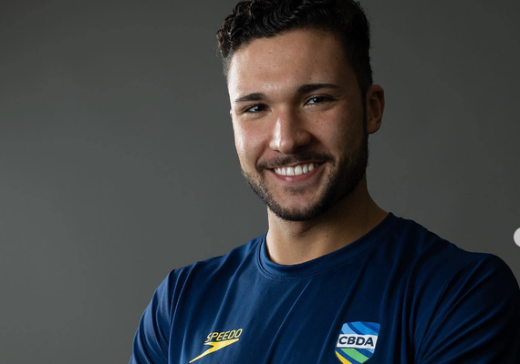 Kayky Mota ganha os 100m borboleta e é o 7º classificado para defender o Brasil em Paris-2024