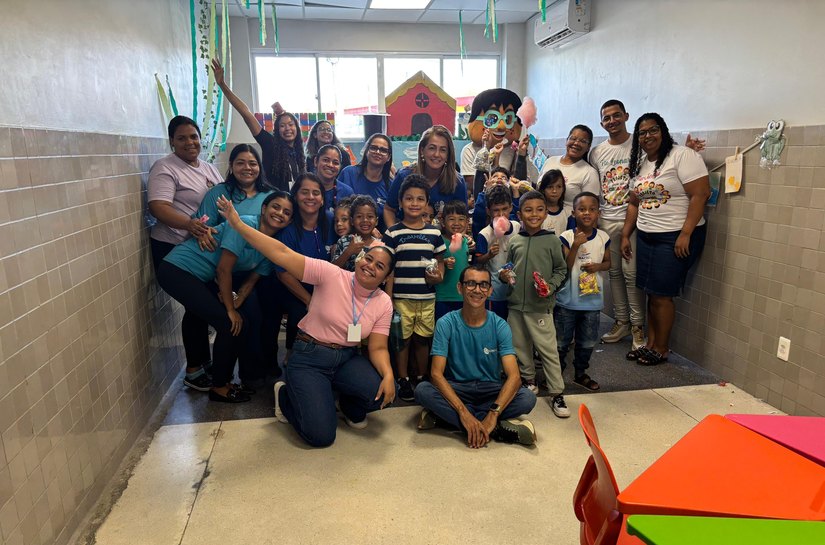 Alunos de faculdade particular realizam projeto de extensão no Gigantinhos