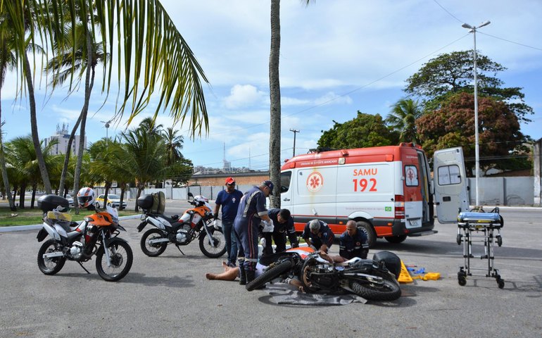 Samu realiza curso e simulação de atendimento a múltiplas vítimas nesta sexta e sábado