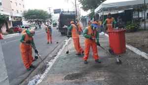 LIMPEZA CARNAVAL ARACAJU / Foto: Ascom/Emsurb