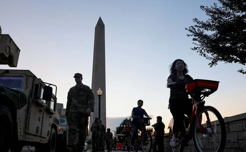 Guardas nacionais dos EUA são enviados da Virgínia Ocidental para Washington