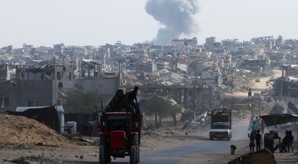 Ataques atingiram Khan Younis, no sul da Faixa de Gaza