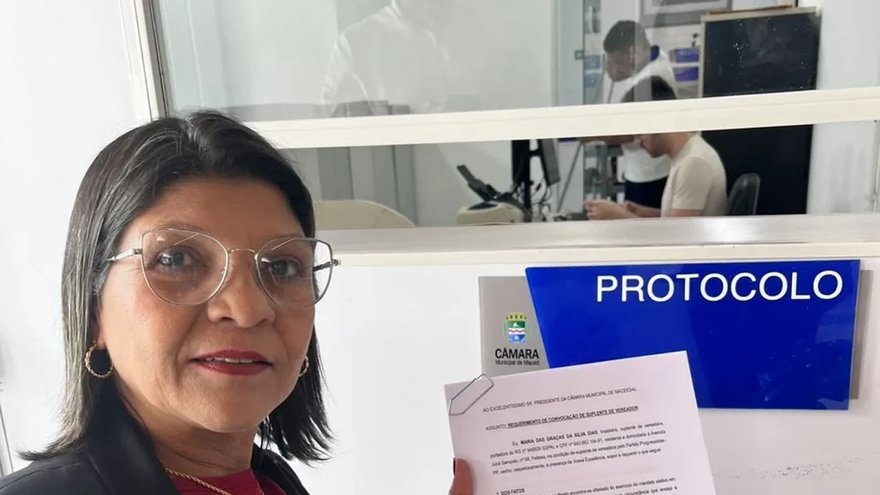 Câmara de Maceió dá parecer sobre o pedido de Graça Dias pela vaga de Thiago Prado