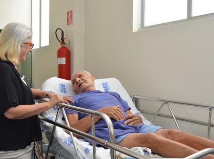 Aposentado diz ter encontrado no HGE segunda chance para viver