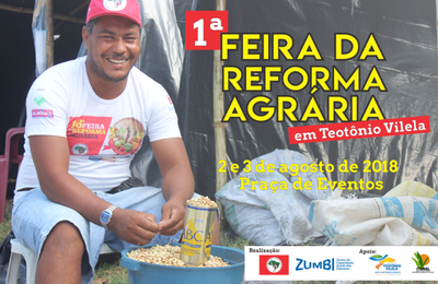 MST realiza 1ª Feira da Reforma Agrária em Teotônio Vilela, no Agreste de Alagoas 