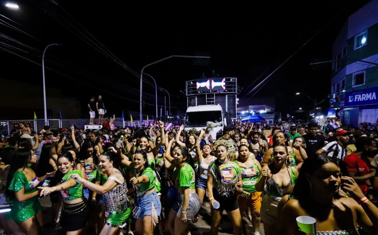 Andorinha, O Bloco arrastou multidão pelas avenidas de Palmeira dos Índios