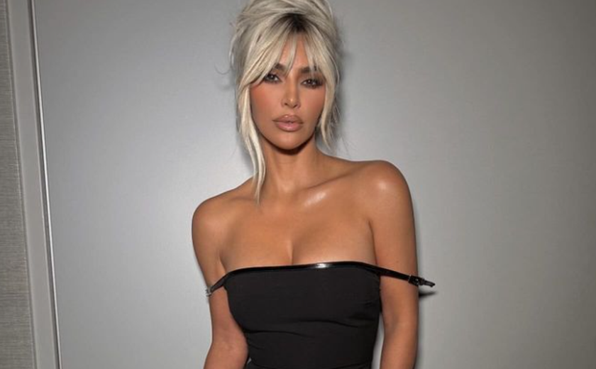 Com quatro filhos, Kim Kardashian revela dificuldades em ser mãe solo