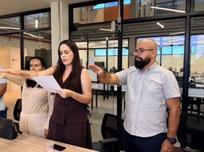 Ufal recebe três novos docentes para o Campus A.C. Simões em solenidade de posse