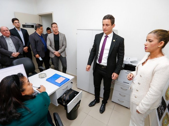 Cúpula da Polícia Civil visita Casa da Mulher Alagoana, em Maceió